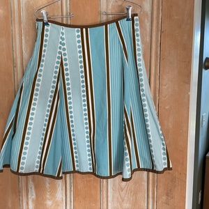 Boden Summer A-Line Flaired Skirt - Size 6 (UK10R) - See Size Chart